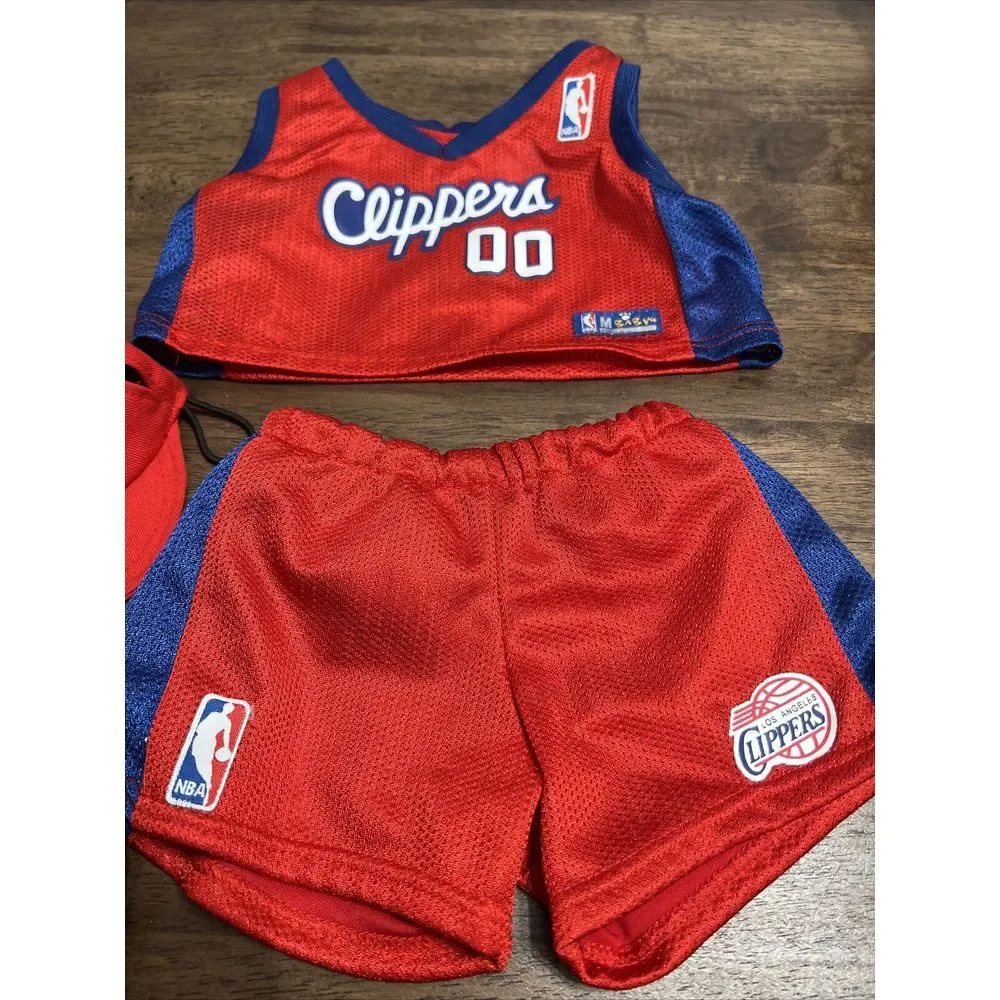 Build A Bear Sports BAB Angels Baseball Los Angeles Clippers Basketball Clothing